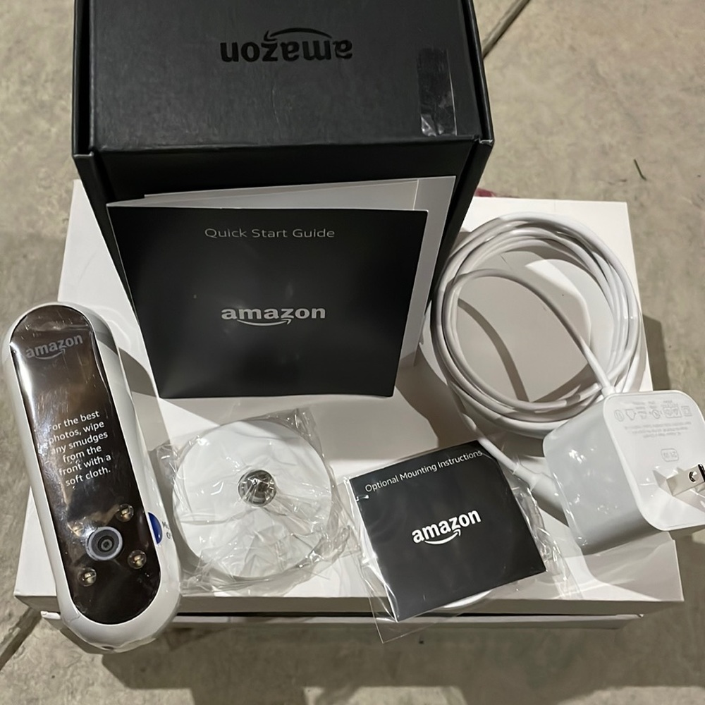 Brand new Amazon Echo Look in box with all pieces, parts, and instructions!!